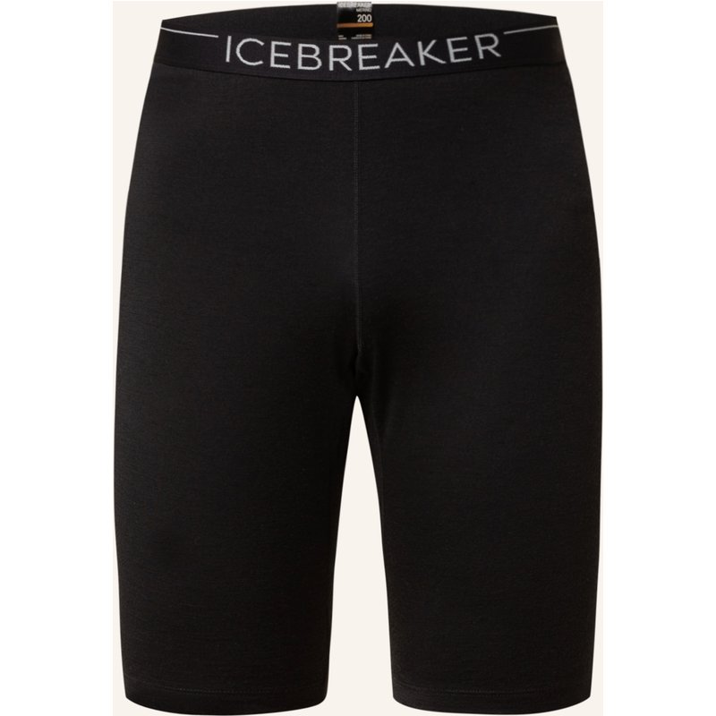 Icebreaker Funktionswäsche-Shorts 200 Oasis Aus Merinowolle schwarz
