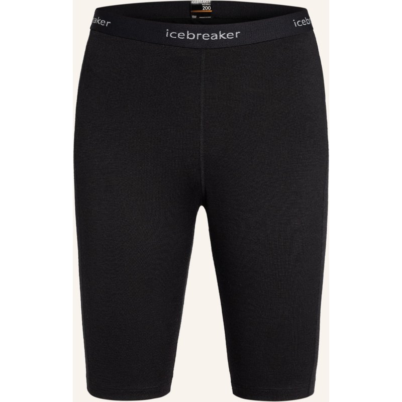 Icebreaker Funktionswäsche-Shorts 200 Oasis Aus Merinowolle schwarz