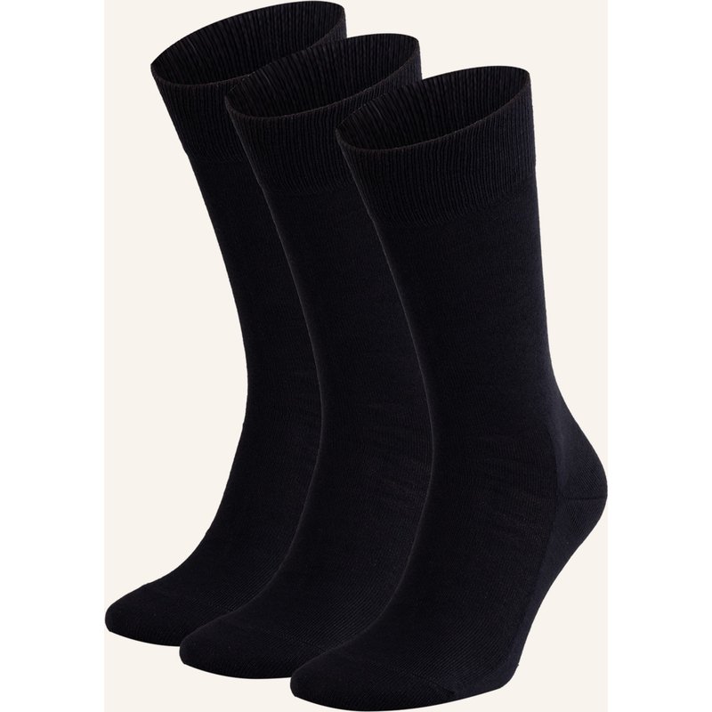 Falke 3er-Pack Strümpfe Family blau