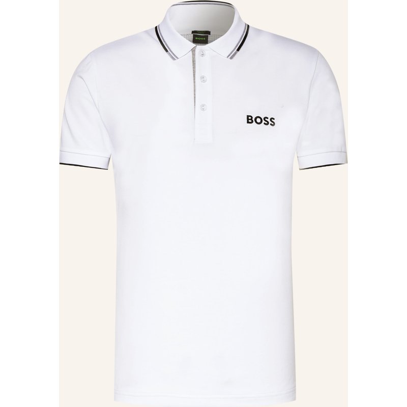 Boss Funktions-Poloshirt Paddy Pro weiss