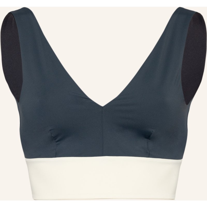 Mymarini Bralette-Bikini-Top Yogatop Zum Wenden schwarz