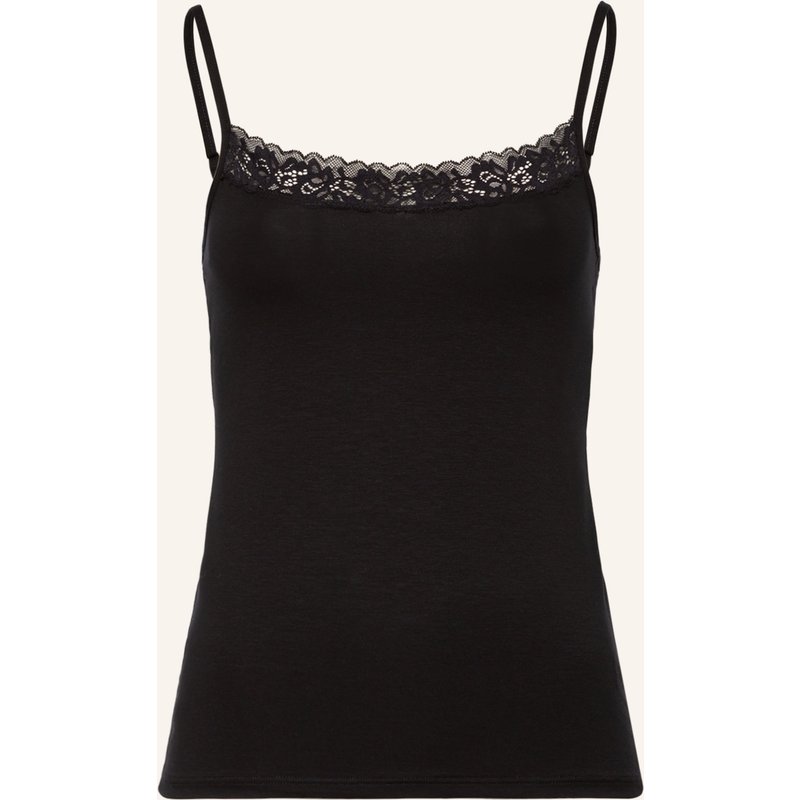 Calida Top Natural Comfort Lace schwarz
