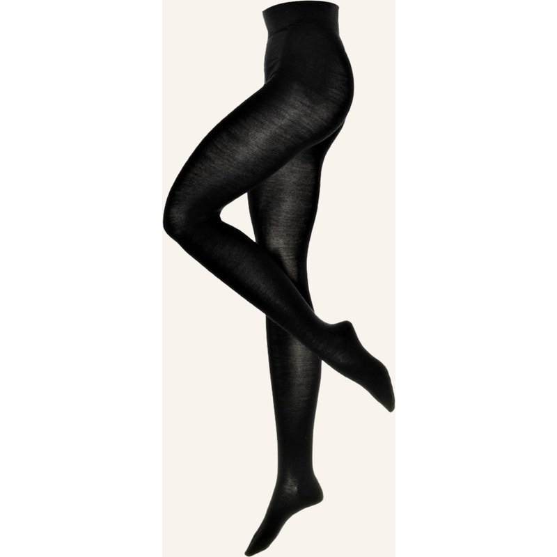Falke Strumpfhose Softmerino Mit Merinowolle schwarz