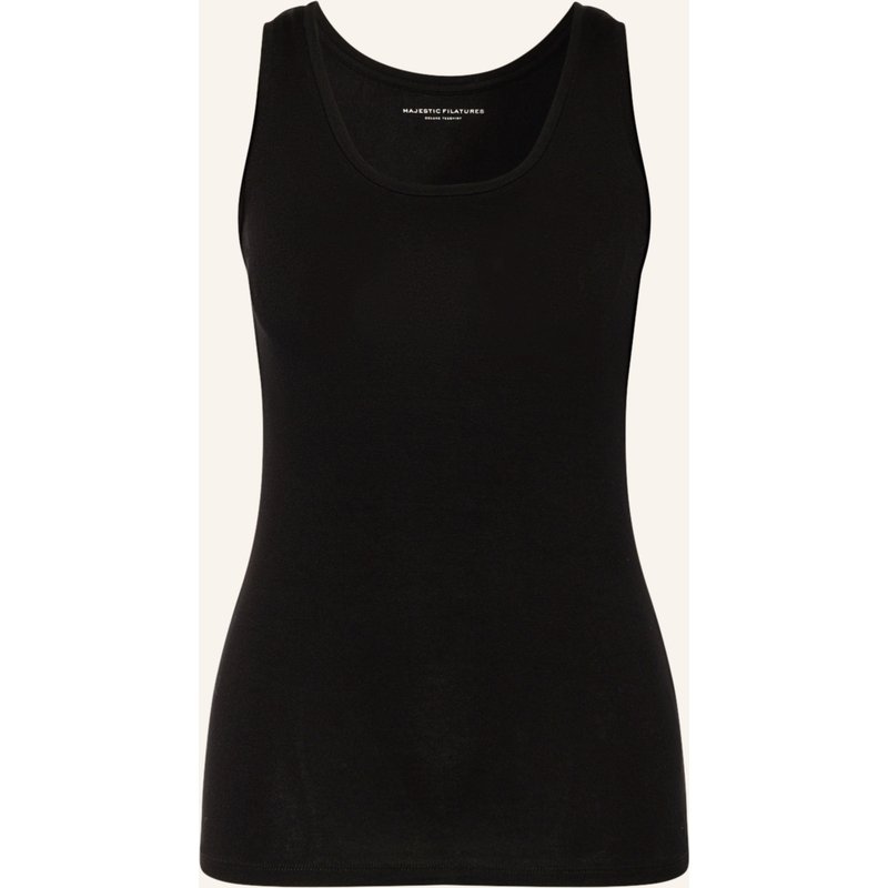 Majestic Filatures Top schwarz