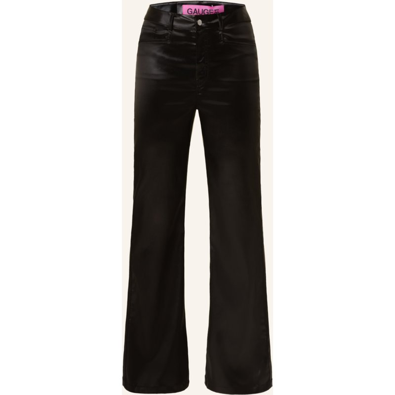 gauge81 Satinhose Athy schwarz