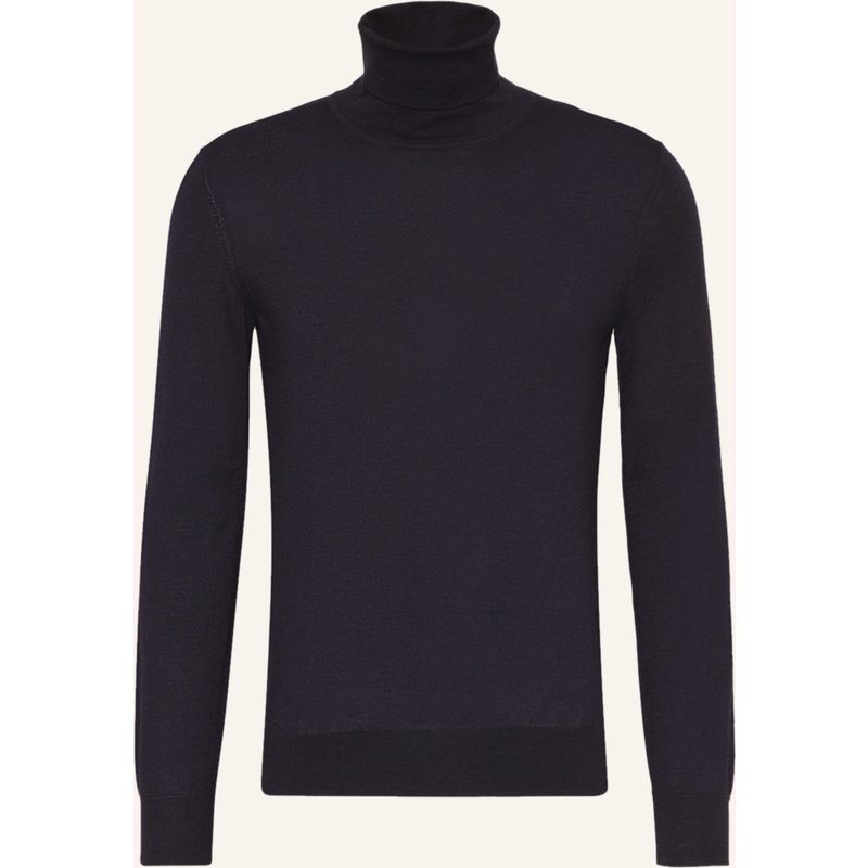 Zegna Cashmere-Pullover Mit Seide blau