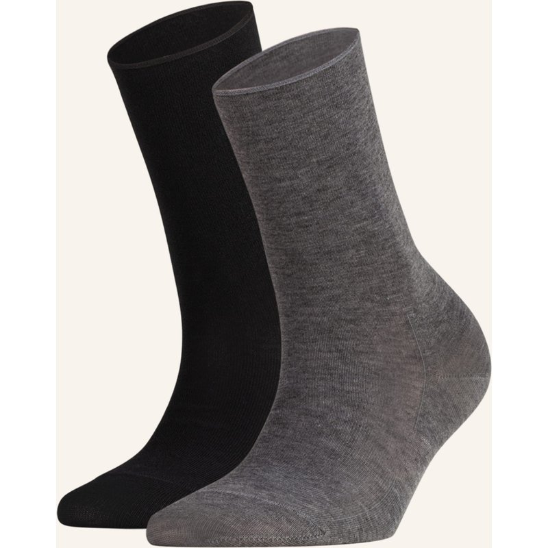 Falke 2er-Pack Socken Active Breeze schwarz