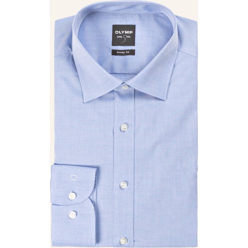 Olymp Hemd Level Five Body Fit blau