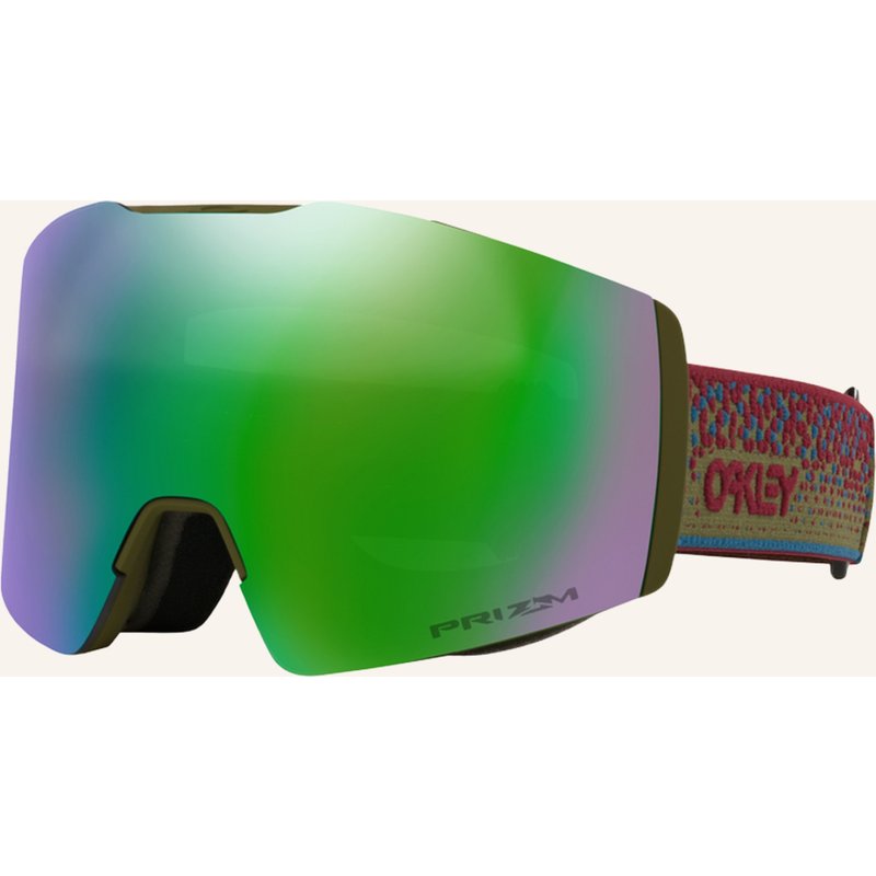 Oakley Skibrille Fall Line gruen