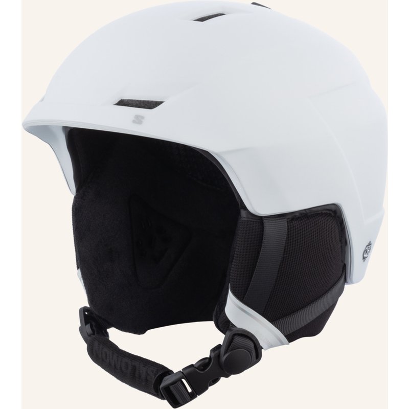 Salomon Skihelm Icon Lt weiss