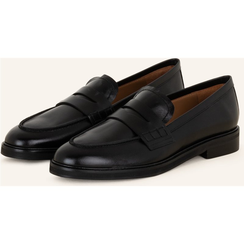 Flattered Penny-Loafer Sara schwarz