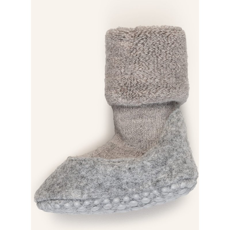 Falke Stopper-Socken Cosyshoe Aus Merinowolle grau