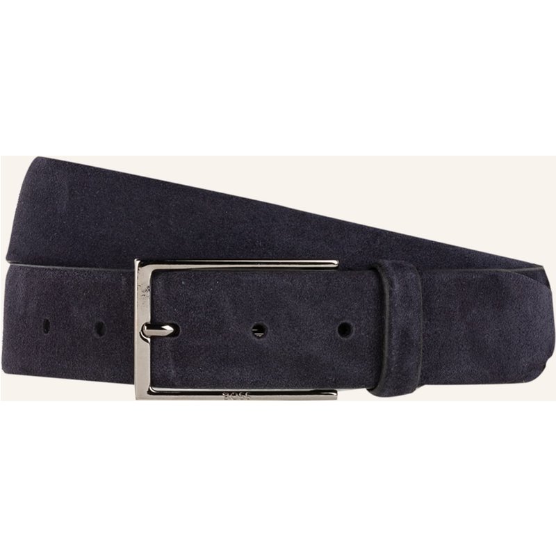 Boss Ledergürtel Calindo blau
