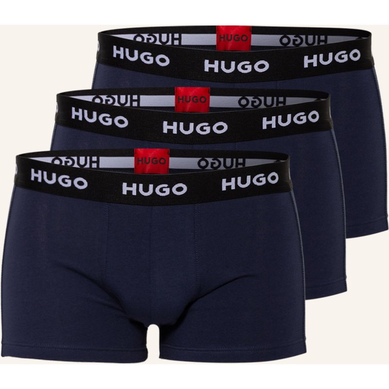 Hugo 3er-Pack Boxershorts blau