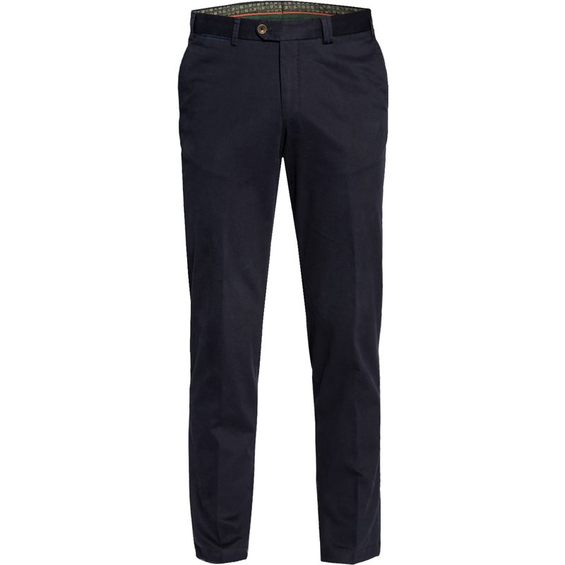 Hiltl Chino Peaker-S Regular Fit blau