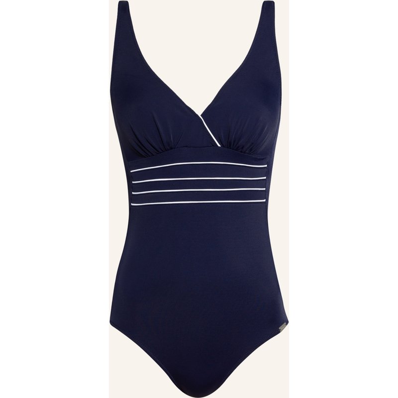 Charmline Shape-Badeanzug Pure Lines blau