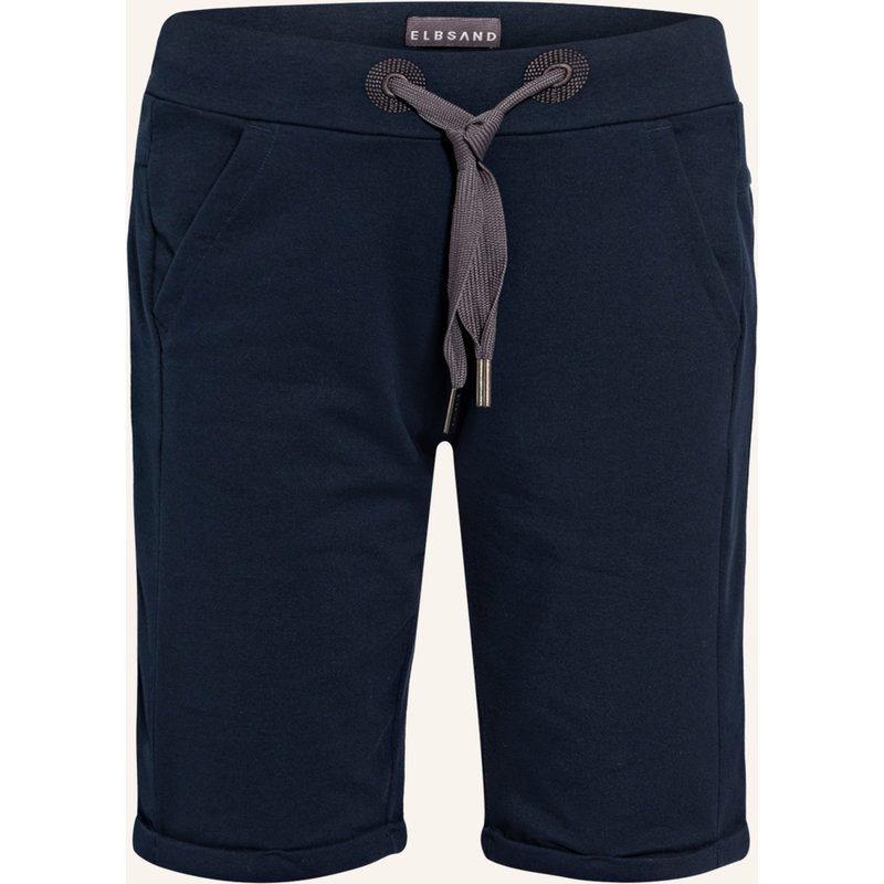 Elbsand Sweatshorts Brinjana blau