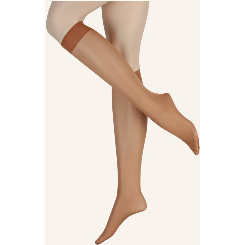 Wolford Fein-Kniestrümpfe Satin Touch beige