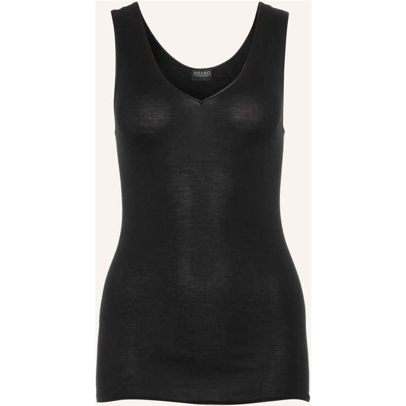 Hanro Top Cotton Seamless schwarz