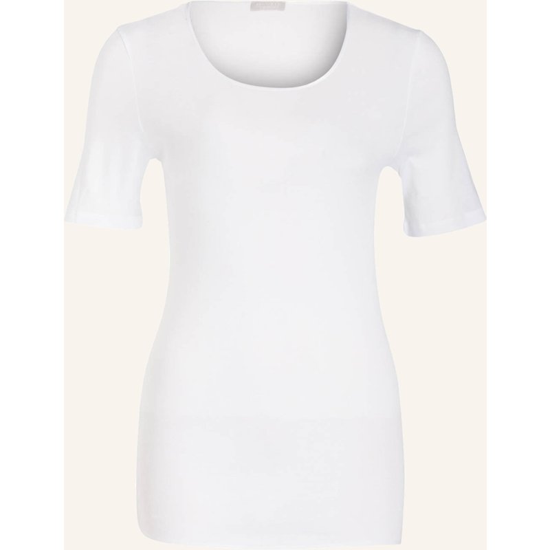 Hanro T-Shirt Cotton Seamless weiss