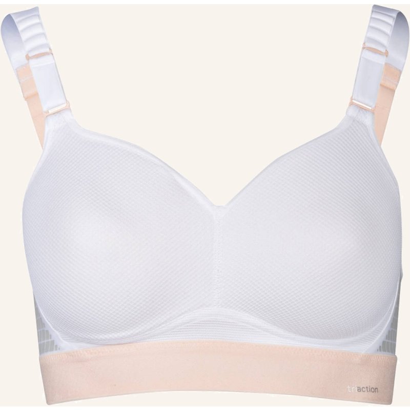 Triumph Sport-Bh Triaction Hybrid Lite Mit Mesh weiss