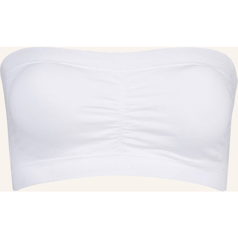 Magic Bodyfashion Bandeau-Bh Push Up Bra weiss