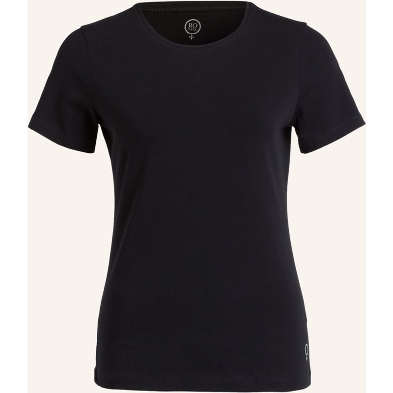 Boviva T-Shirt Mit Schmucksteinen schwarz