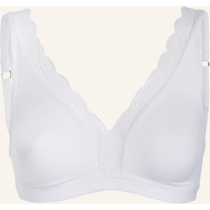 Hanro Triangel-Bh Cotton Lace weiss