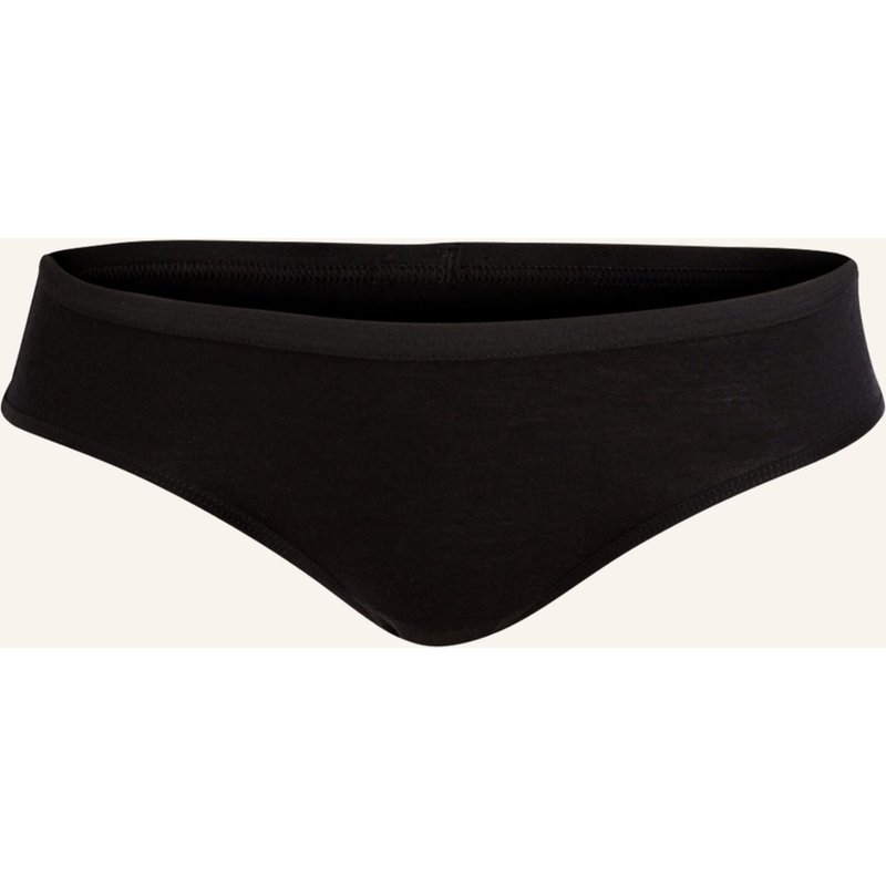 Icebreaker Funktionswäsche-Panties Siren Hipkini Aus Merinowolle schwarz