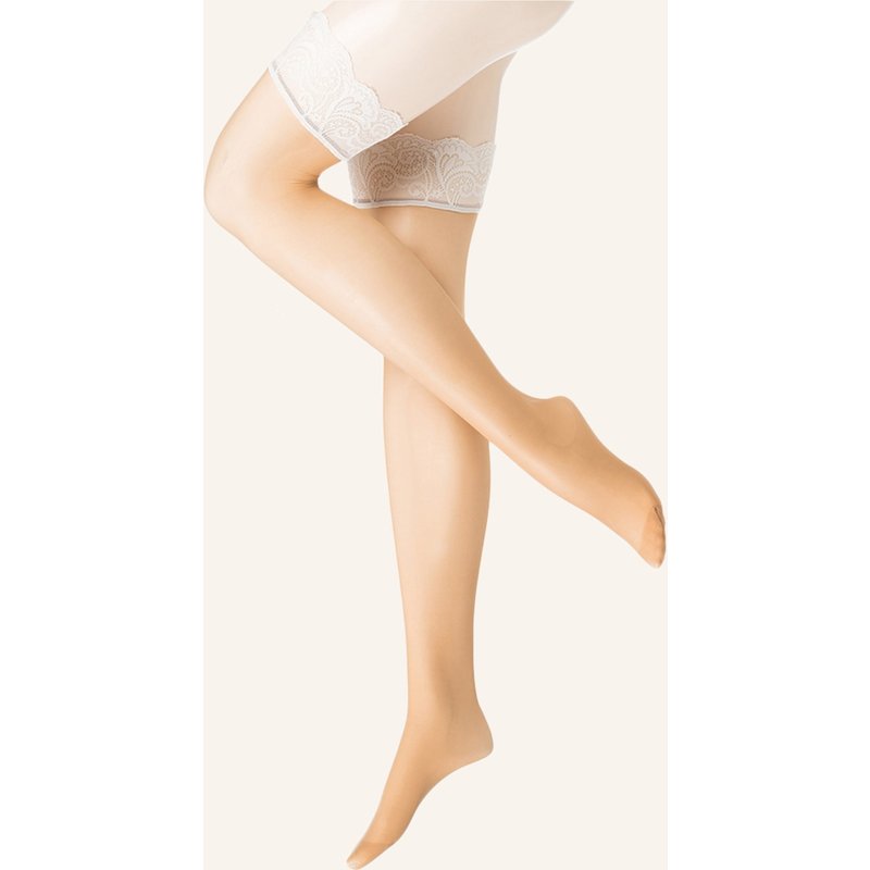 Falke Halterlose Strümpfe Matt Deluxe beige