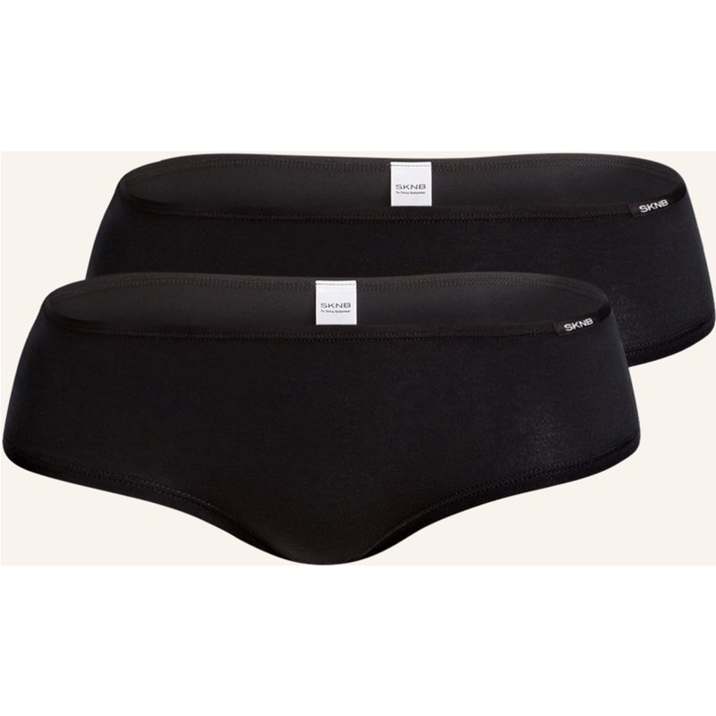Skiny 2er-Pack Panties Advantage Cotton schwarz