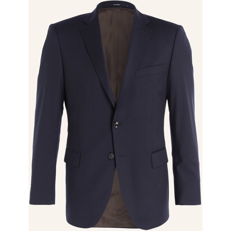 Windsor. Anzugsakko Sera Shaped Fit blau