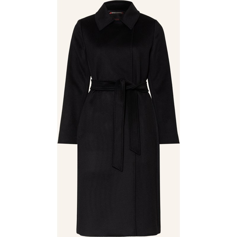 Max Mara Studio Wollmantel Bcollag schwarz