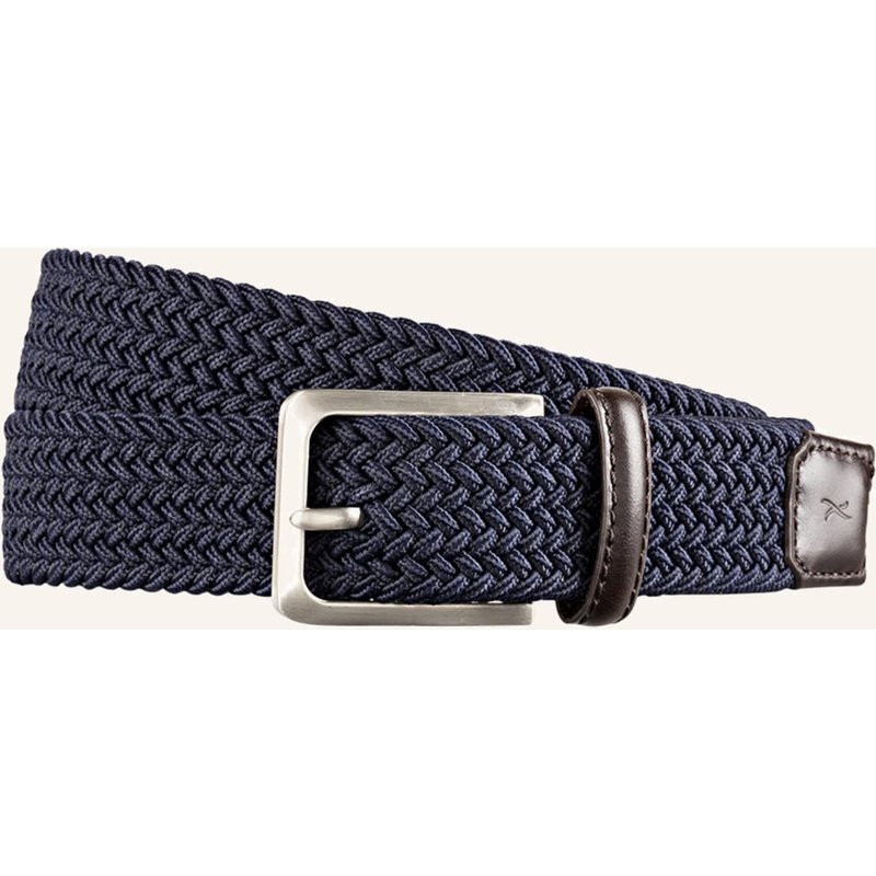 Brax Flechtgürtel blau