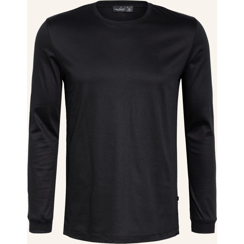 Van Laack Longsleeve Paro schwarz
