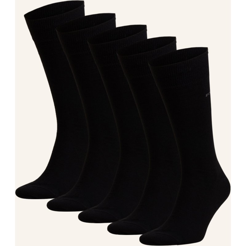 Boss 5er-Pack Strümpfe schwarz