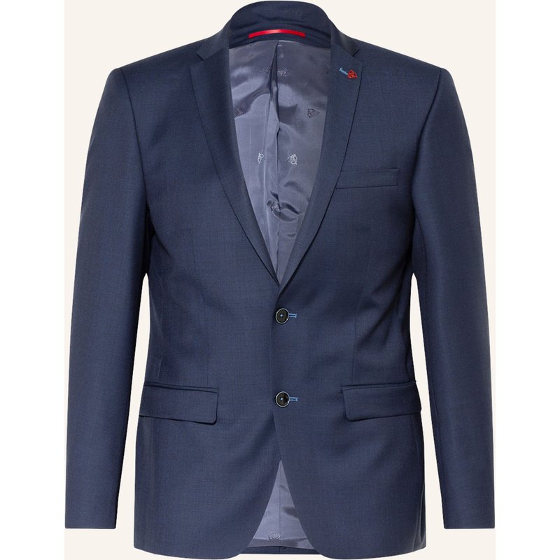 Roy Robson Anzugsakko Slim Fit blau