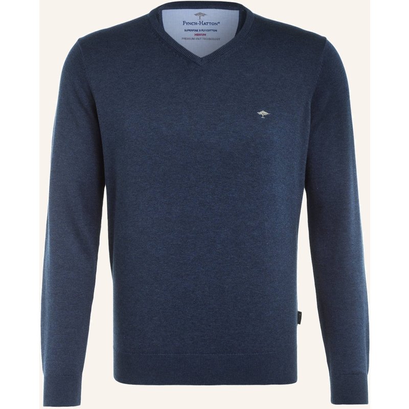 Fynch-Hatton Pullover blau