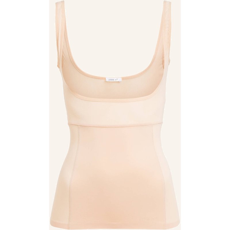 Item m6 Shape-Top Open Bust beige