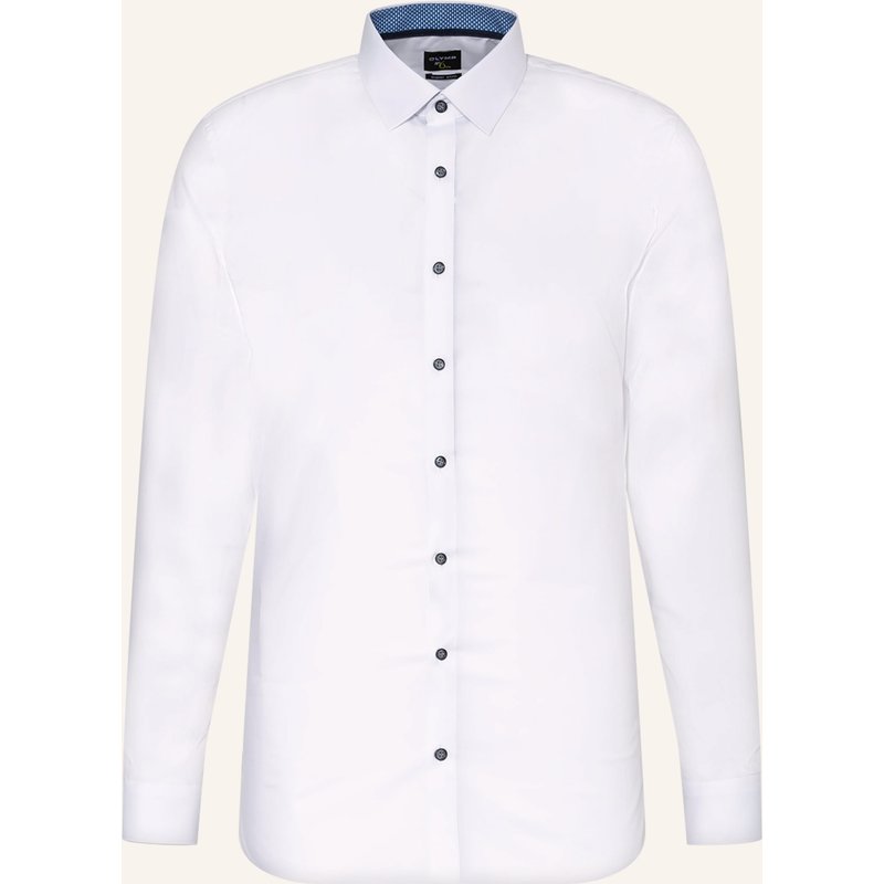 Olymp Hemd No. Six Super Slim weiss