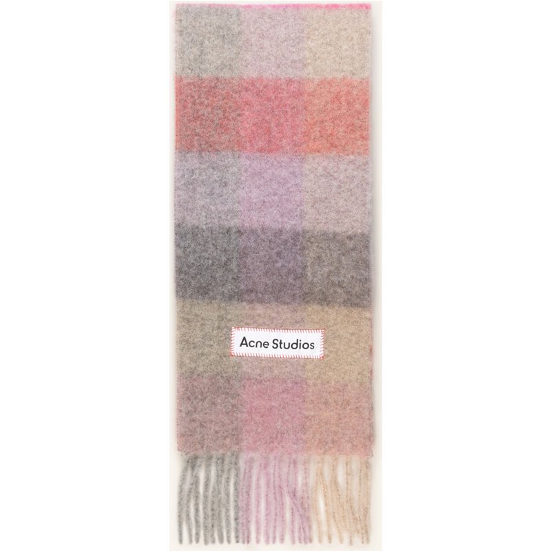 Acne Studios Schal Mit Alpaka rosa