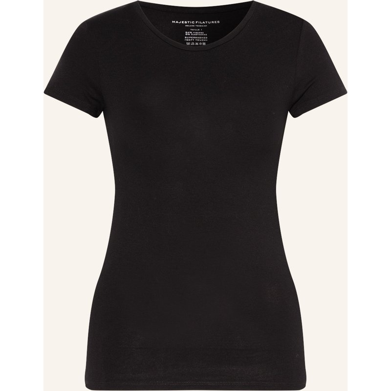 Majestic Filatures T-Shirt schwarz
