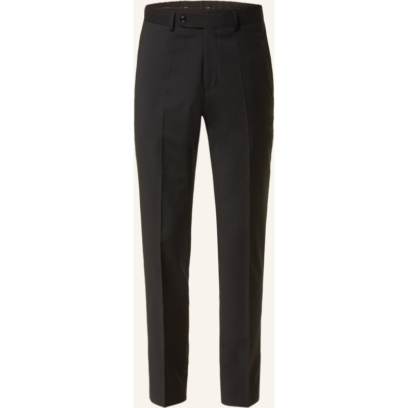 Roy Robson Anzughose Regular Fit schwarz
