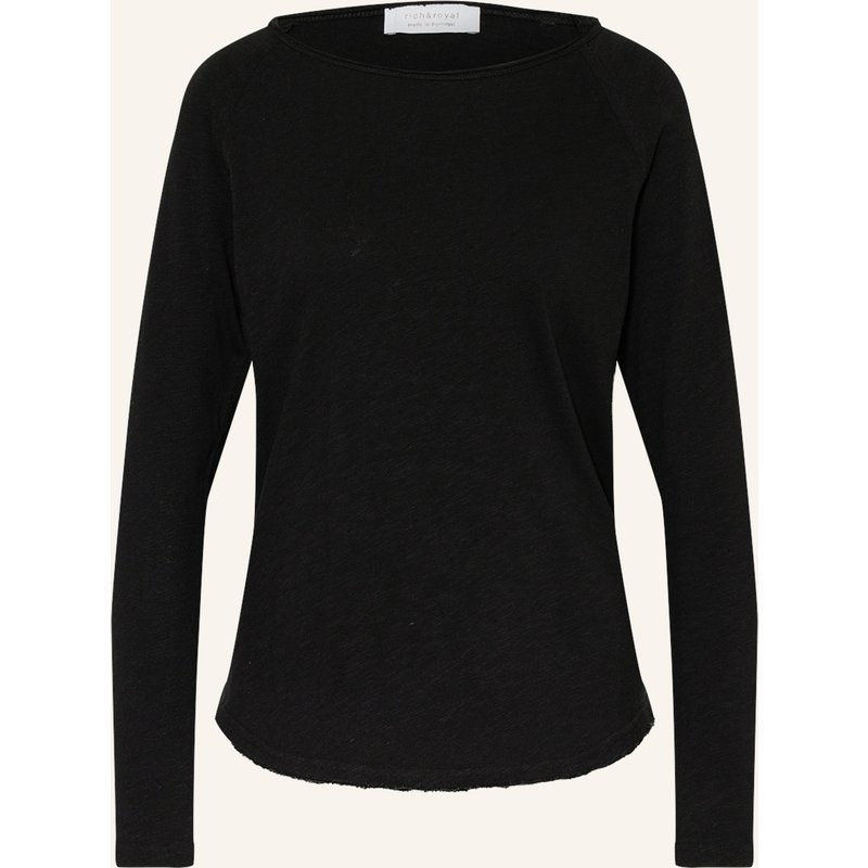 Rich & Royal Longsleeve schwarz