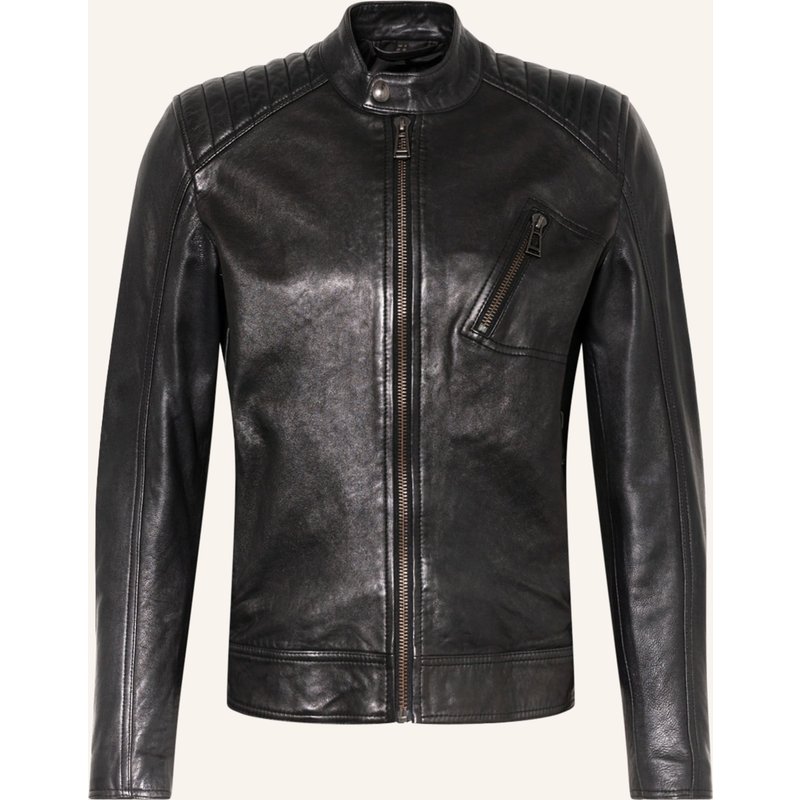 Belstaff Lederjacke schwarz