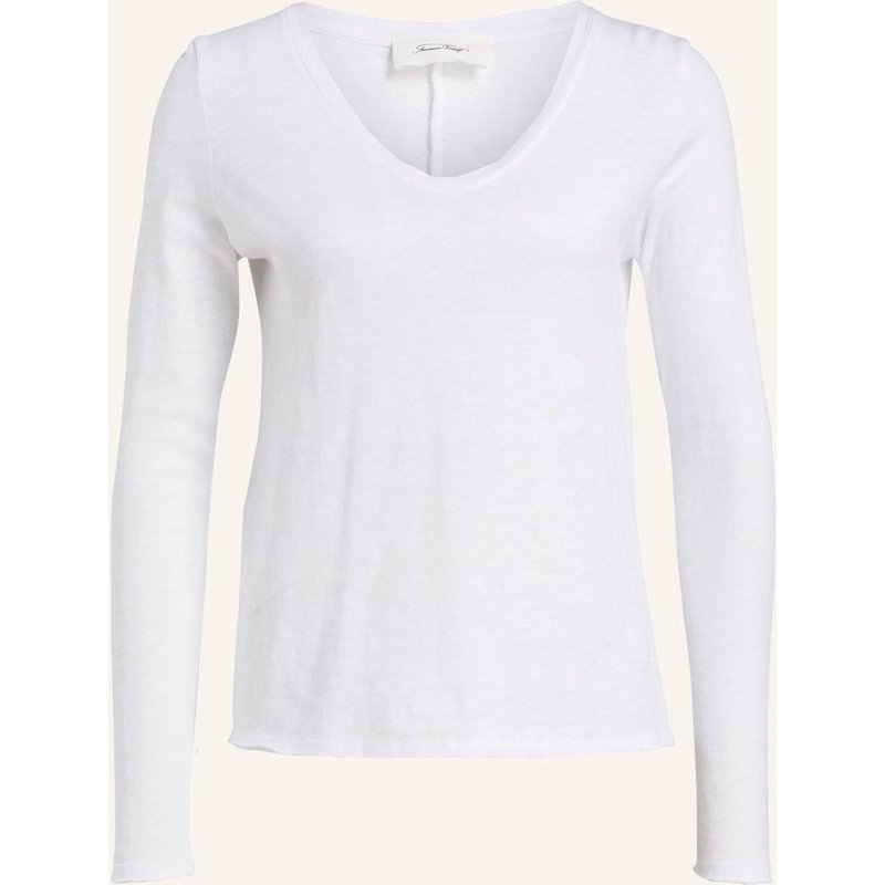 American Vintage Longsleeve Sonoma weiss