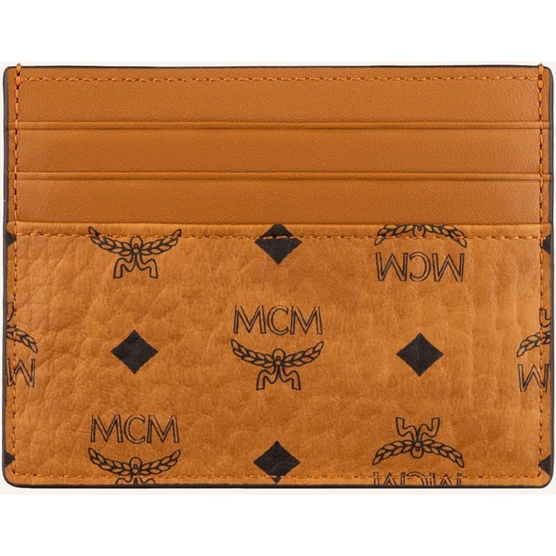 Mcm Kartenetui Visetos Original Mit Geldklammer braun