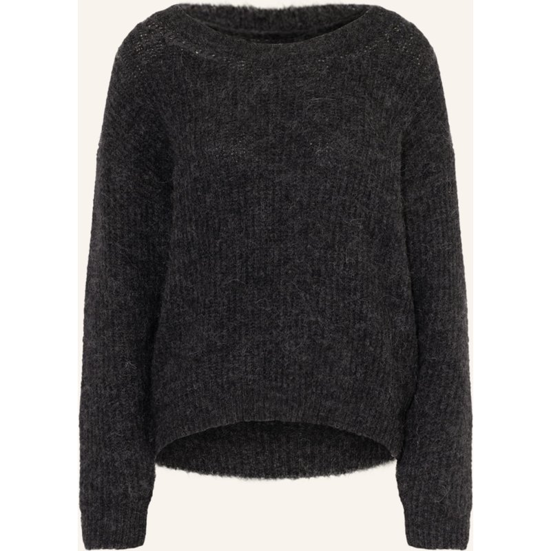 American Vintage Pullover East Mit Alpaka grau