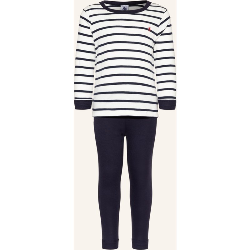 Petit Bateau Schlafanzug blau