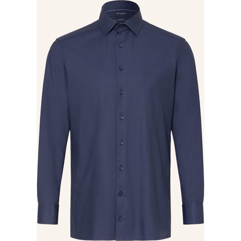 Olymp Jerseyhemd Luxor 24/Seven Modern Fit blau